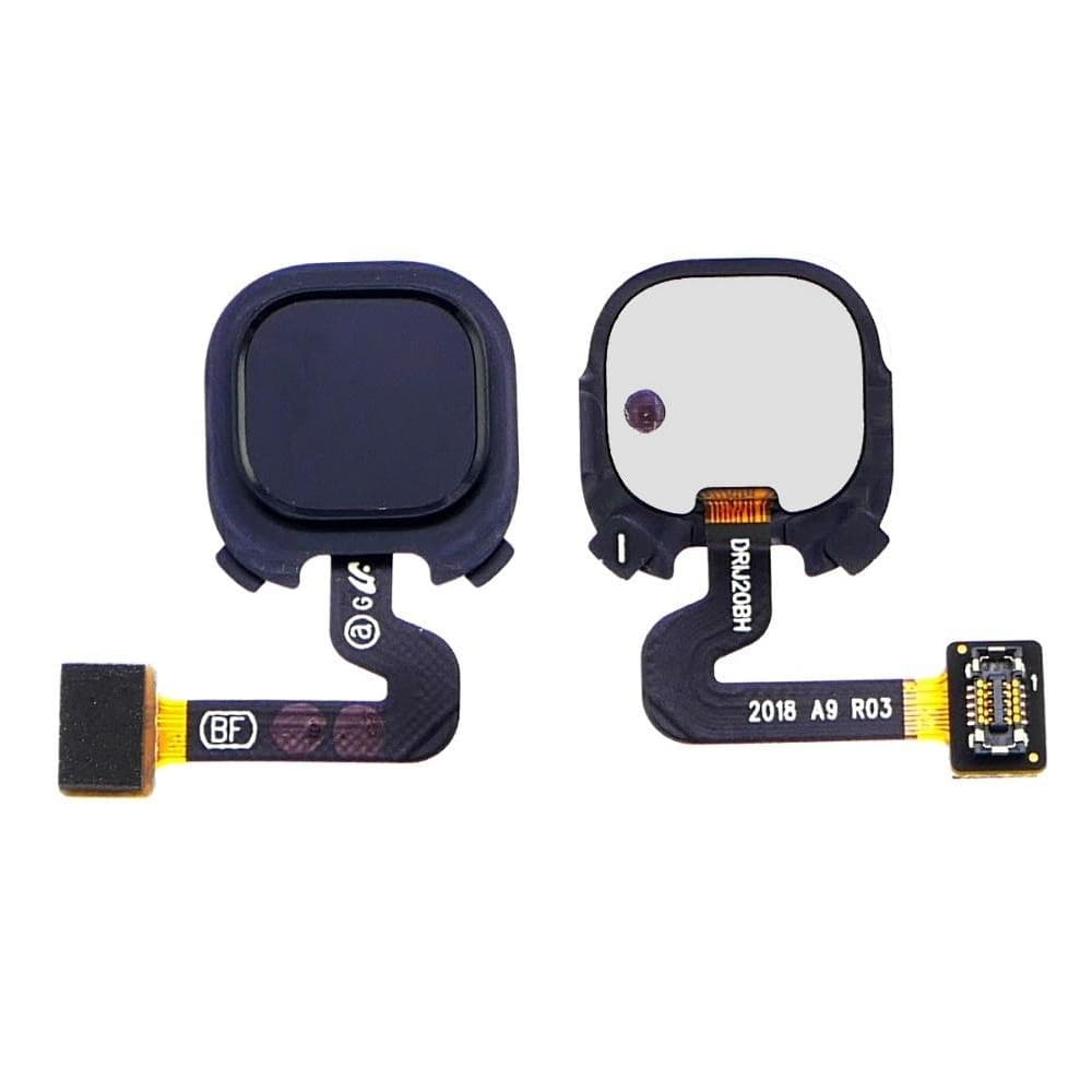 Шлейф Samsung SM-A920 Galaxy A9 (2018), сканера отпечатка пальца (Touch ID), чорний, Original (PRC)