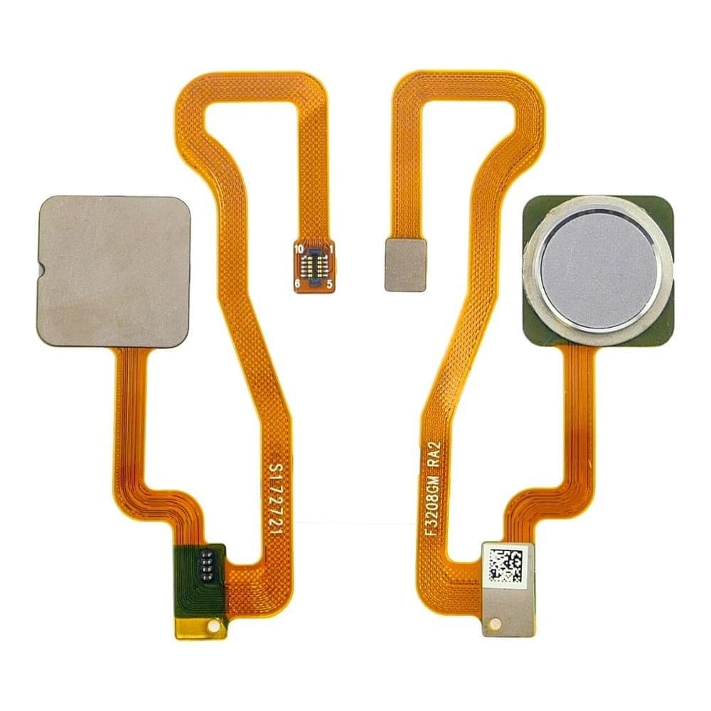 Шлейф Xiaomi Redmi Note 5A Prime, для сканера отпечатка пальца (Touch ID), серебристый, Original (PRC)