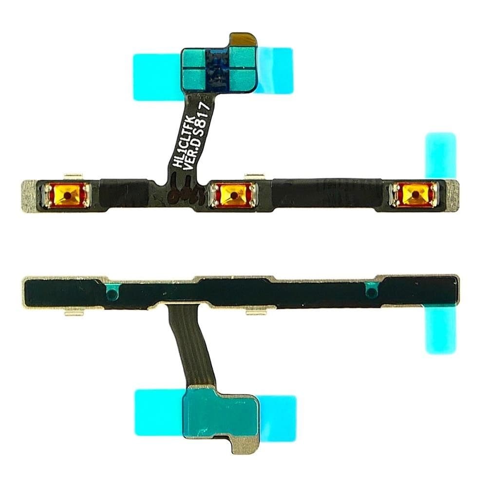 Шлейф Huawei P20 Pro, кнопки включения, кнопок звука (регуляции громкости), боковых клавиш, Original (PRC)