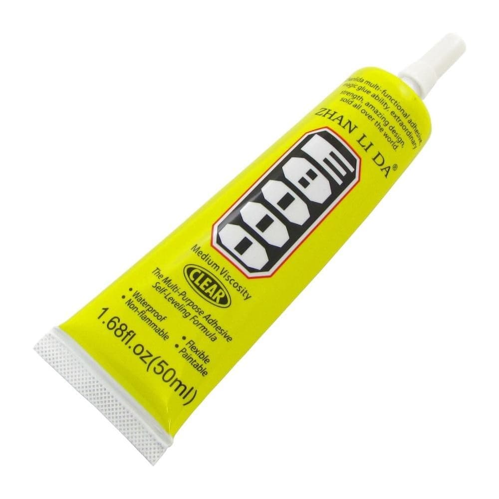 Клей-герметик E8000, 50 мл, для приклеивания тачскрина, дисплея | E-8000