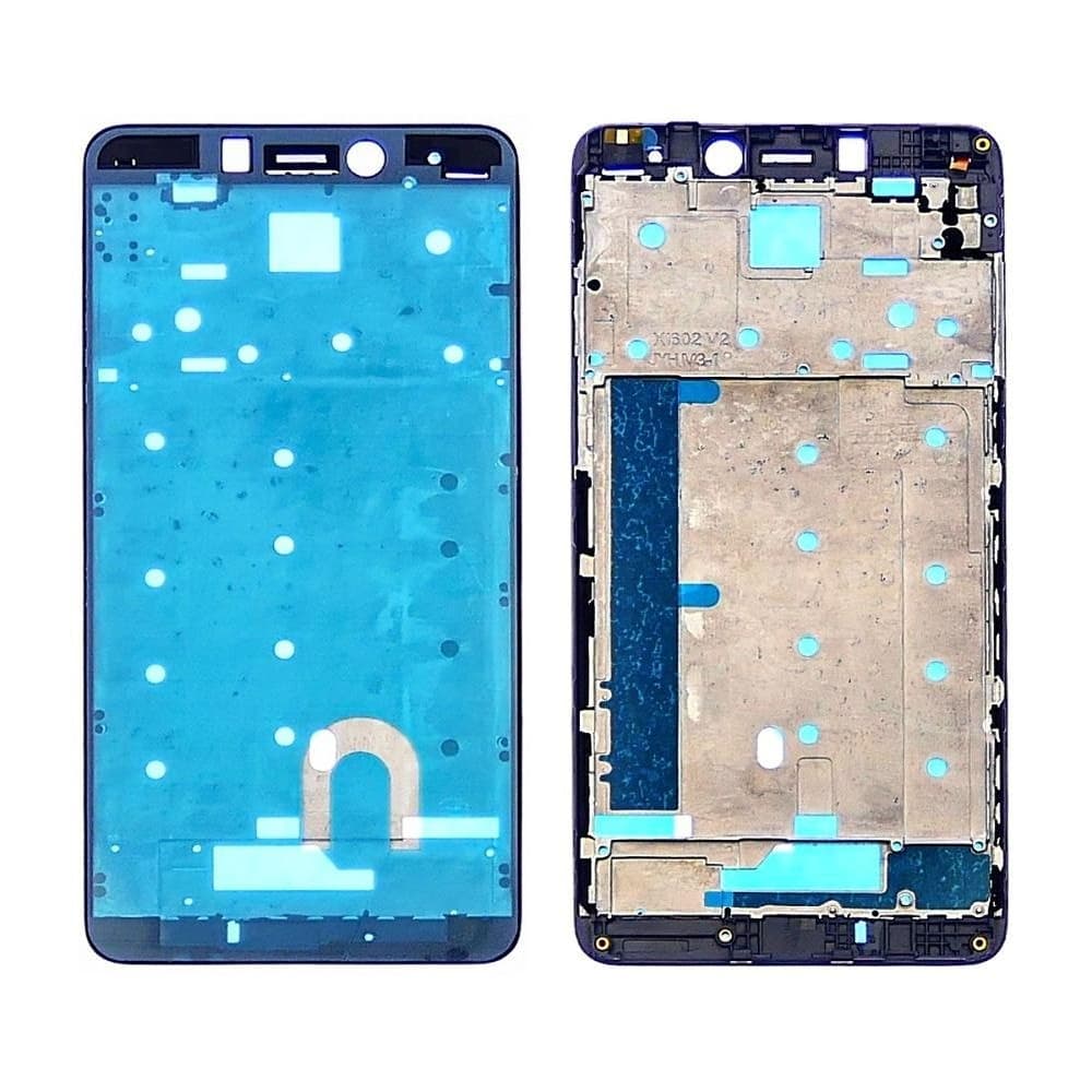 Рамка (основа) крепления дисплея Xiaomi Redmi Note 4 (Mediatek), черная