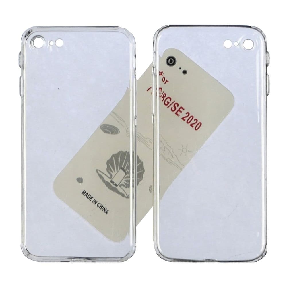 Чехол Apple iPhone 7, iPhone 8, iPhone SE 2020, силиконовый, KST, прозорий