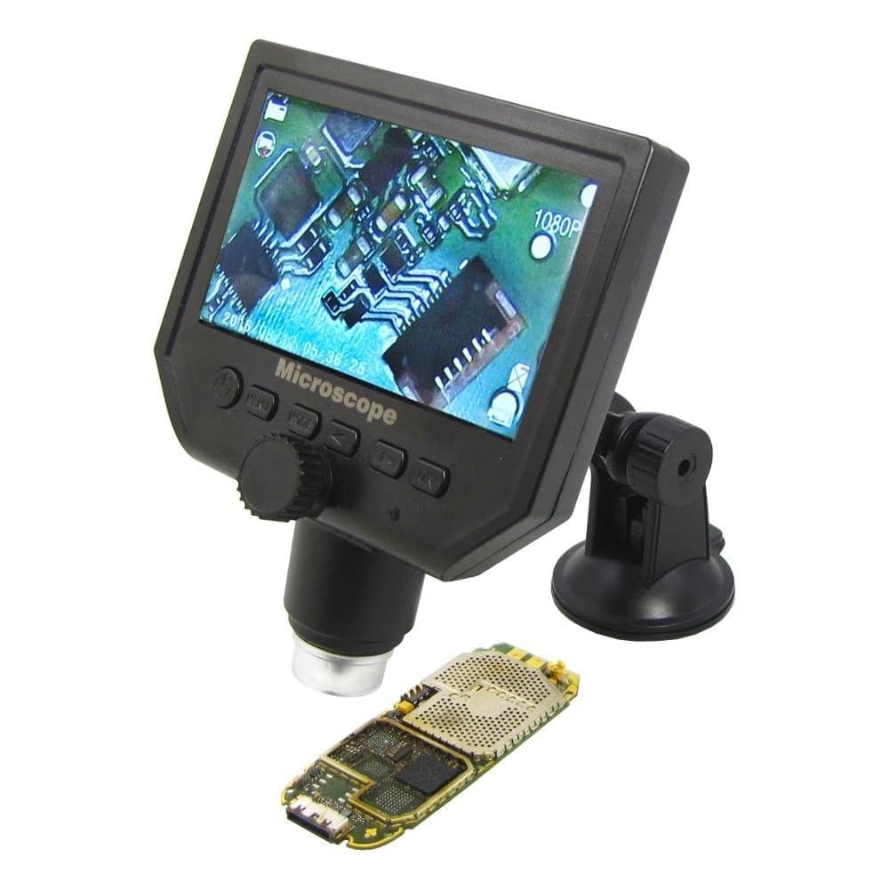 Цифровой микроскоп G600, с монитором 4.3