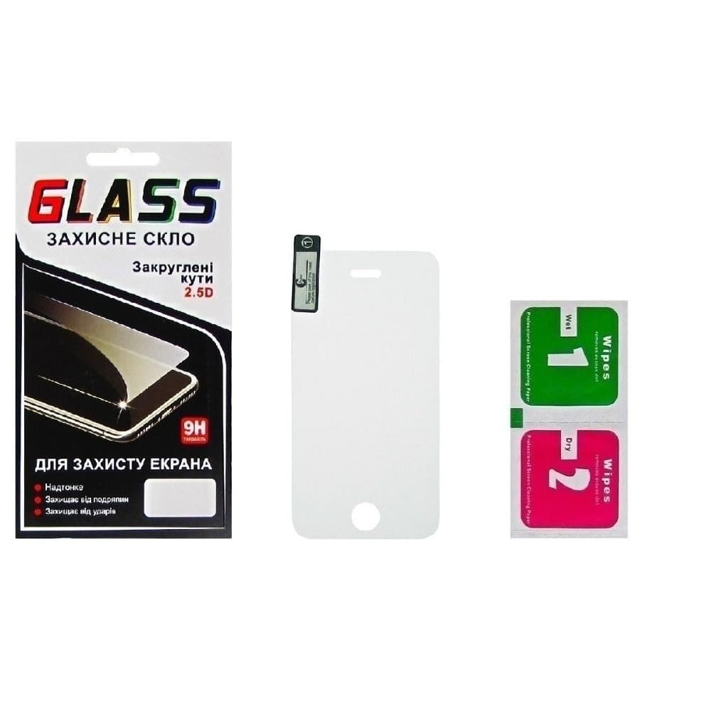 Захисне скло Apple iPhone 4, iPhone 4S, 0.3 мм, 2.5D, сумісне з чохлом | Закаленное защитное стекло