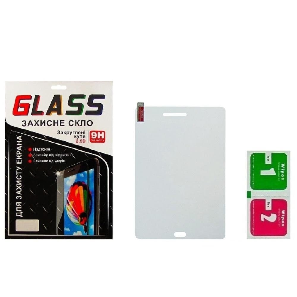 Захисне скло Samsung SM-T355 Galaxy Tab A 8.0, 0.3 мм, 2.5D, сумісне з чохлом | Закаленное защитное стекло