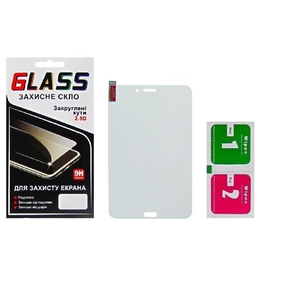 Захисне скло Samsung SM-T385 Galaxy Tab A 8.0 2017, 0.3 мм, 2.5D, сумісне з чохлом | Закаленное защитное стекло
