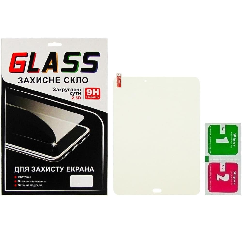 Захисне скло Samsung SM-T810, T815 Galaxy Tab S2 9.7, 0.3 мм, 2.5D, сумісне з чохлом | Закаленное защитное стекло