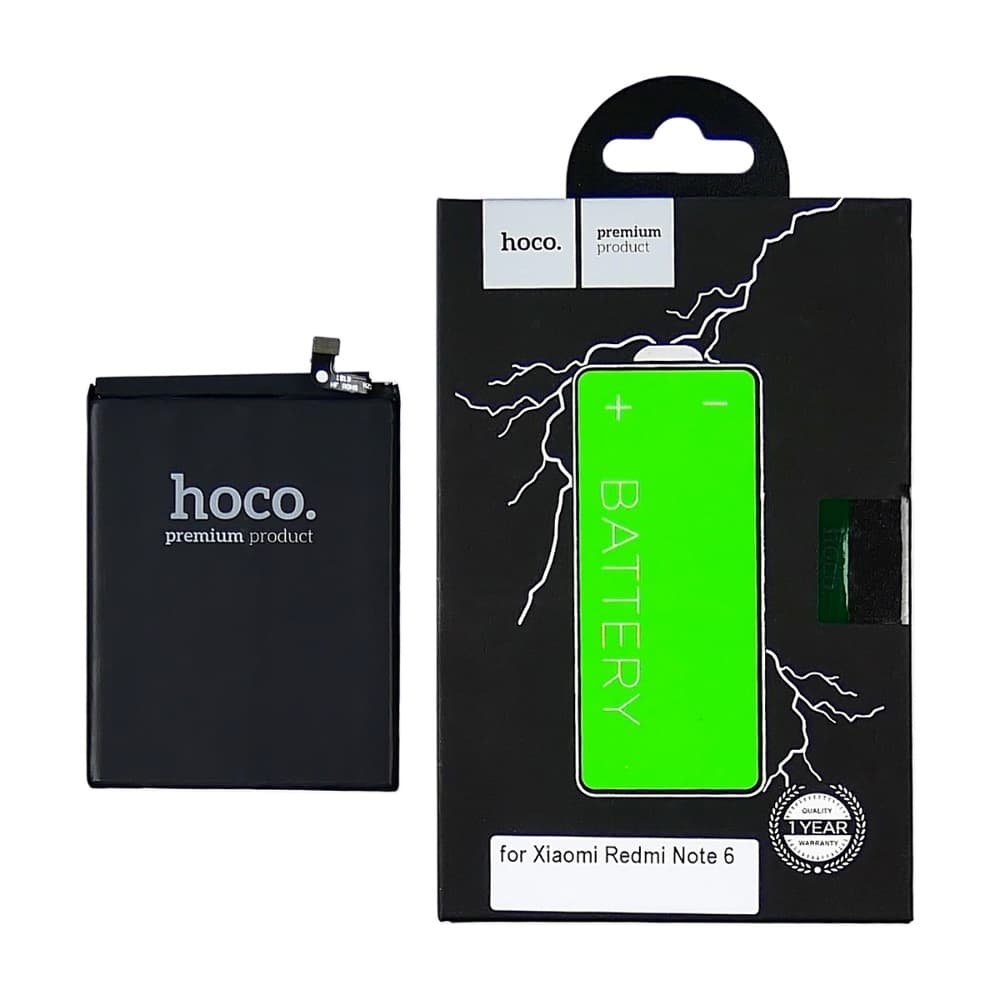Акумулятор Xiaomi Redmi 7, Redmi Note 6, Redmi Note 8, Redmi Note 8T, M1810F6LG, M1810F6LH, M1810F6LI, M1908C3XG, BN46, Hoco | 3-12 міс. гарантії | АКБ, батарея, аккумулятор