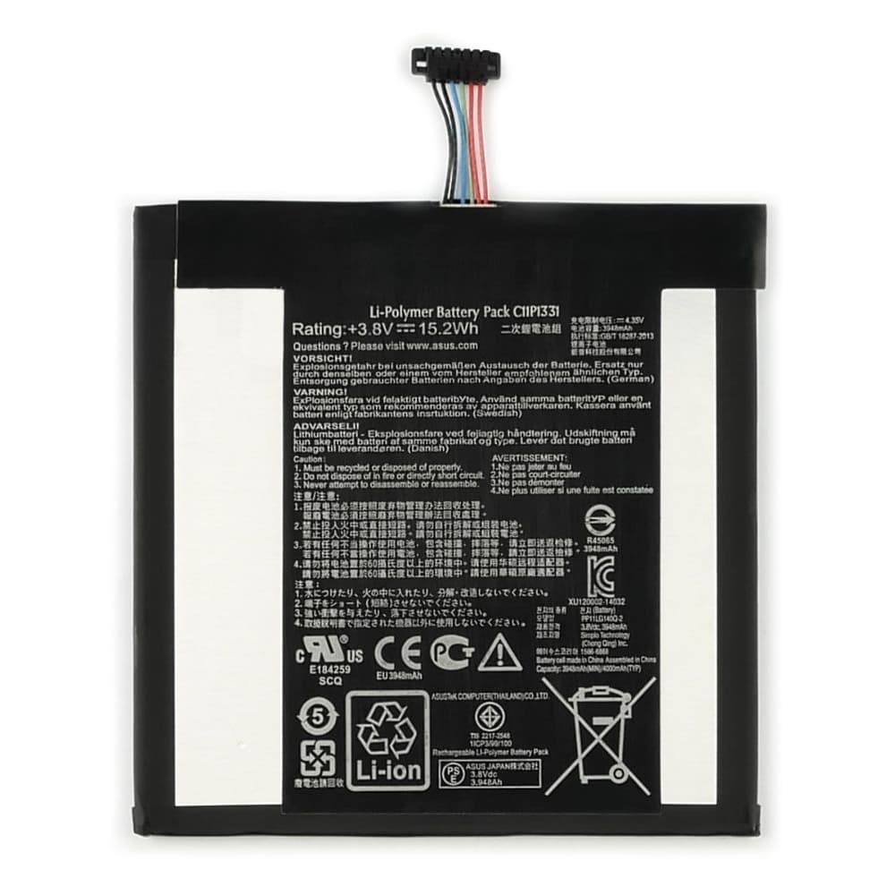 Акумулятор Asus FonePad 8 FE380CG, C11P1331, High Copy | 1 міс. гарантії | АКБ, батарея, аккумулятор