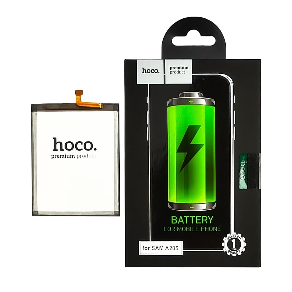 Акумулятор Samsung SM-A205 Galaxy A20, SM-A305 Galaxy A30, SM-A307 Galaxy A30s, SM-A505 Galaxy A50, EB-BA205ABU, EB-BA505ABU, EB-BA505ABN, Hoco | 3-12 міс. гарантії | АКБ, батарея, аккумулятор