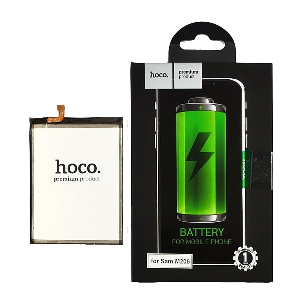 Акумулятор Samsung SM-M205 Galaxy M20, SM-M305 Galaxy M30, EB-BG580ABU, Hoco | 3-12 міс. гарантії | АКБ, батарея, аккумулятор
