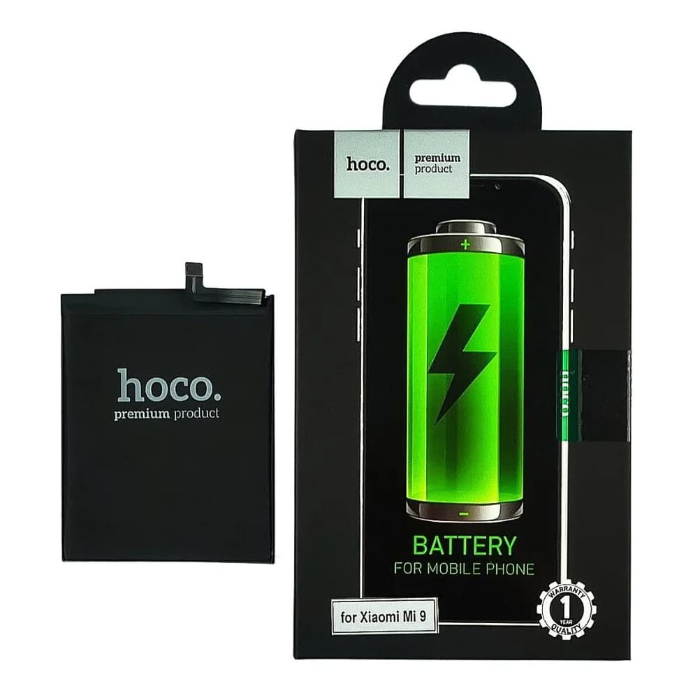 Акумулятор Xiaomi Mi 9, M1902F1G, BM3L, Hoco | 3-12 міс. гарантії | АКБ, батарея, аккумулятор