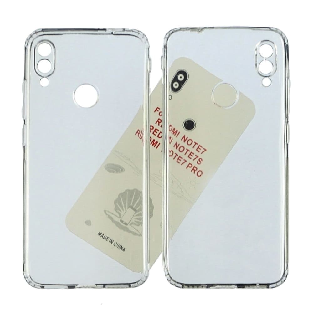 Чехол Xiaomi Redmi Note 7, Redmi Note 7 Pro, силиконовый, KST, прозрачный