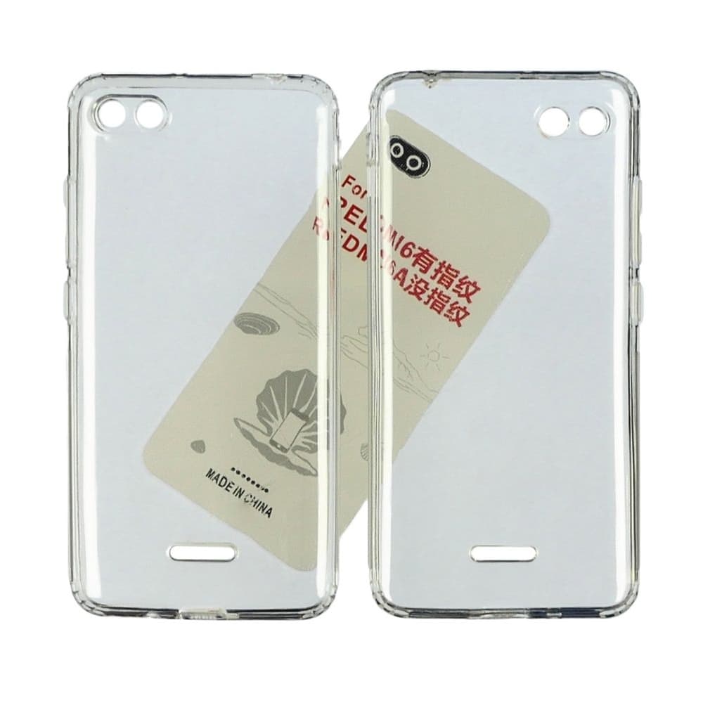 Чехол Xiaomi Redmi 6A, силиконовый, KST, прозрачный