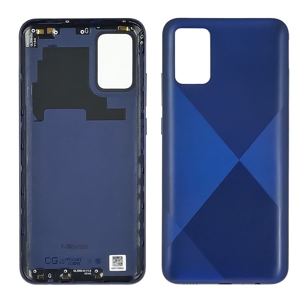 Задня кришка Samsung SM-A025 Galaxy A02s, синя, Original (PRC) | корпус, задняя панель аккумулятора, АКБ, батареи