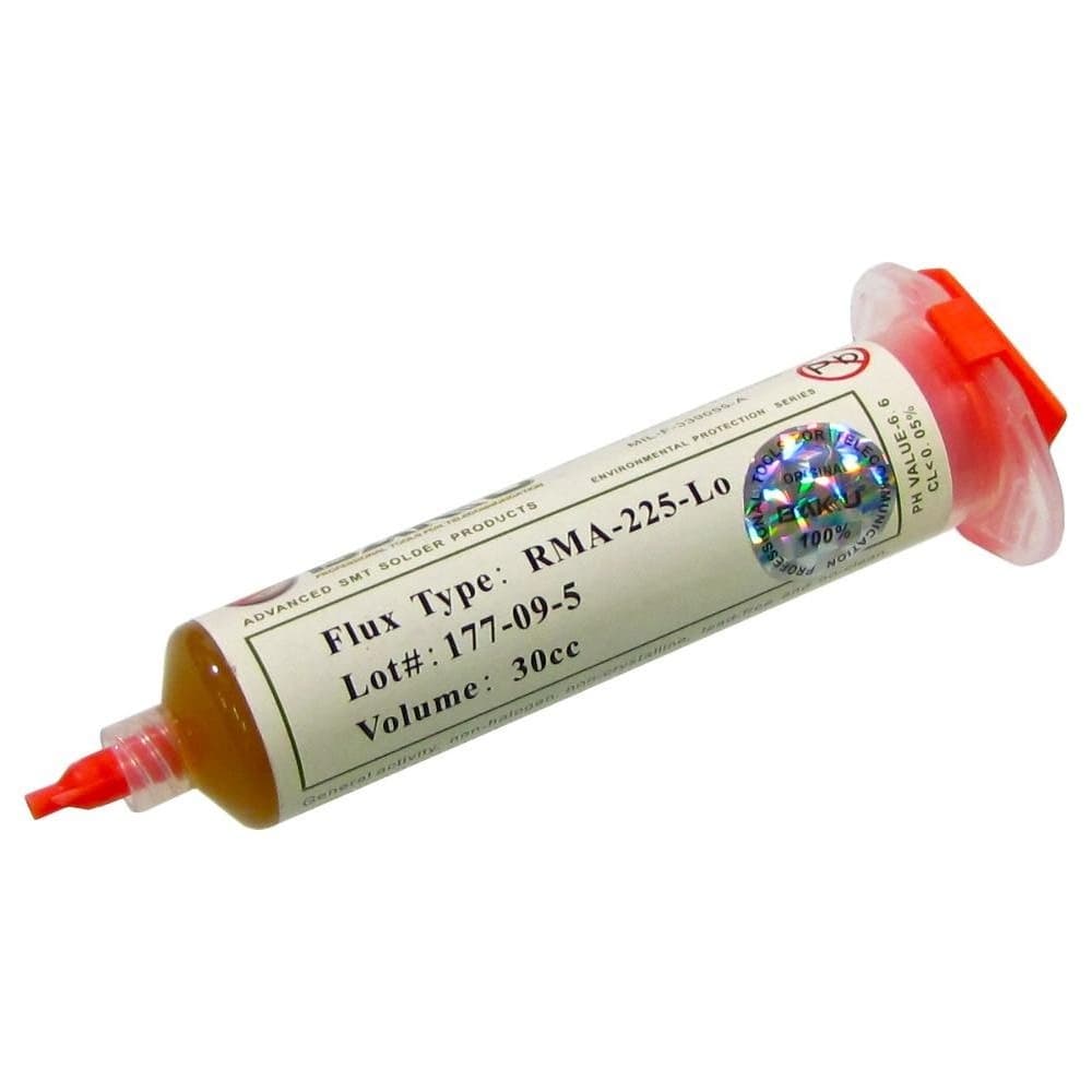 Флюс-паста Baku RMA-225-Lo, 30 мл, в шприце, слабоактивная