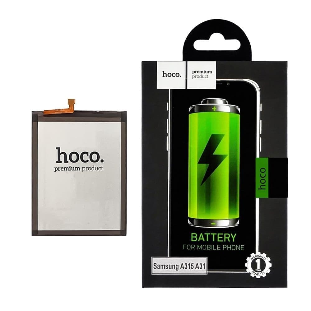 Акумулятор Samsung SM-A225 Galaxy A22, SM-A315 Galaxy A31, SM-A325 Galaxy A32, EB-BA315ABY, Hoco | 3-12 міс. гарантії | АКБ, батарея, аккумулятор