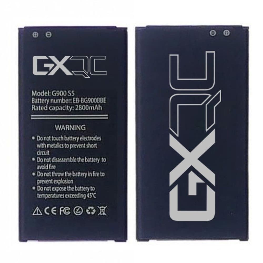 Акумулятор Samsung SM-G860 Galaxy S5 Sport, SM-G900 Galaxy S5, SM-G870 Galaxy S5 Active, SM-G901 Galaxy S5 Plus, SM-G906 Galaxy S5 LTE-A, EB-BG900BBE, GX | 2-6 міс. гарантії | АКБ, батарея, аккумулятор