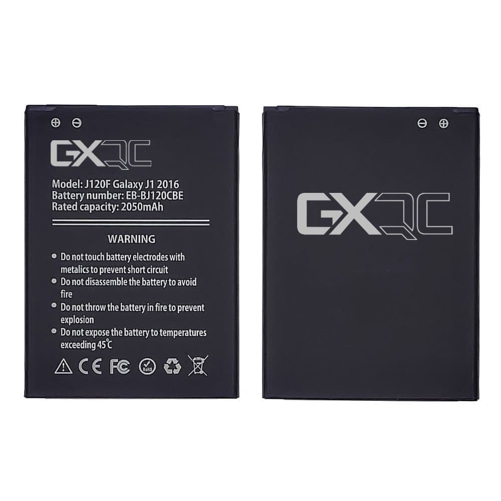 Акумулятор Samsung SM-J120 Galaxy J1 (2016), EB-BJ120CBE, GX | 2-6 міс. гарантії | АКБ, батарея, аккумулятор