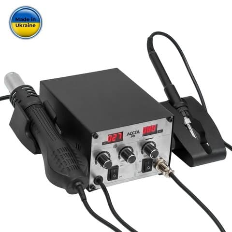 Паяльная станция Accta 301 | гарантия 6 мес.