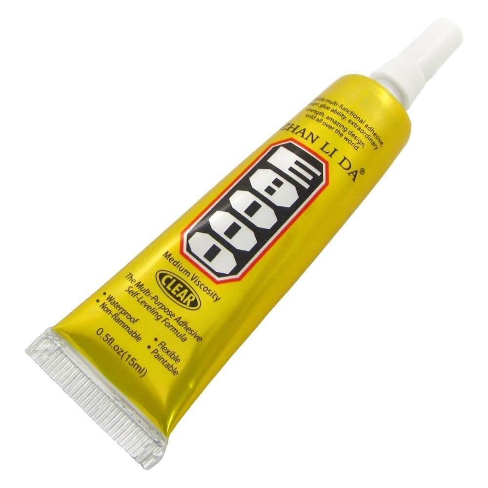 Клей-герметик E8000, 15 мл, для приклеивания тачскрина, дисплея