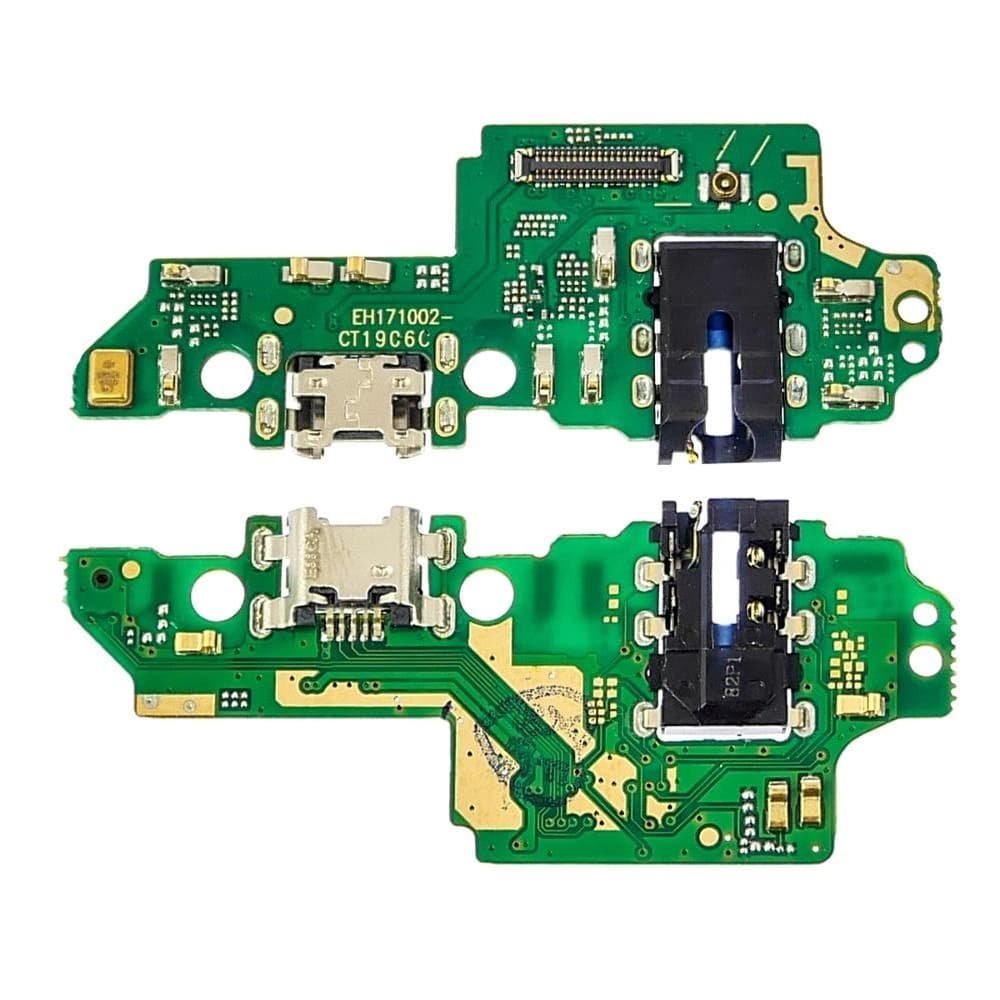 Плата зарядки Huawei Honor 7X, BND-L21, шлейф коннектора зарядки, с микрофоном, High Copy