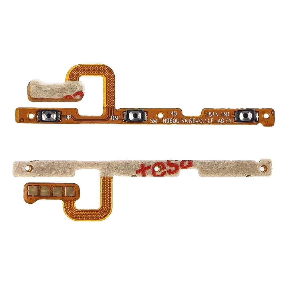 Шлейф Samsung SM-N960 Galaxy Note 9, кнопок звука (регуляции громкости), боковых клавиш, кнопки камеры, Original (PRC)