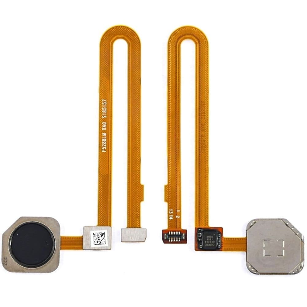 Шлейф Xiaomi Mi 8, M1803E1A, для сканера отпечатка пальца (Touch ID), чорний, Original (PRC)