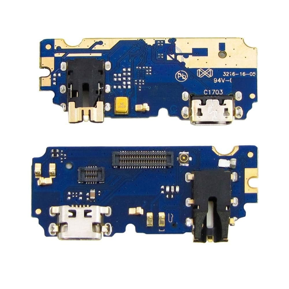 Плата зарядки Meizu U10, M685H, шлейф коннектора зарядки, с микрофоном, High Copy