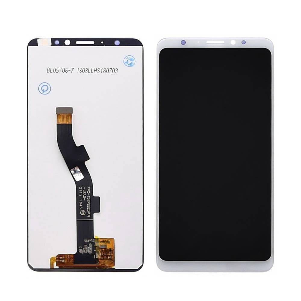 Дисплей Meizu M8, V8 Pro, M813H, білий | з тачскріном | Original (PRC) | дисплейный модуль, экран