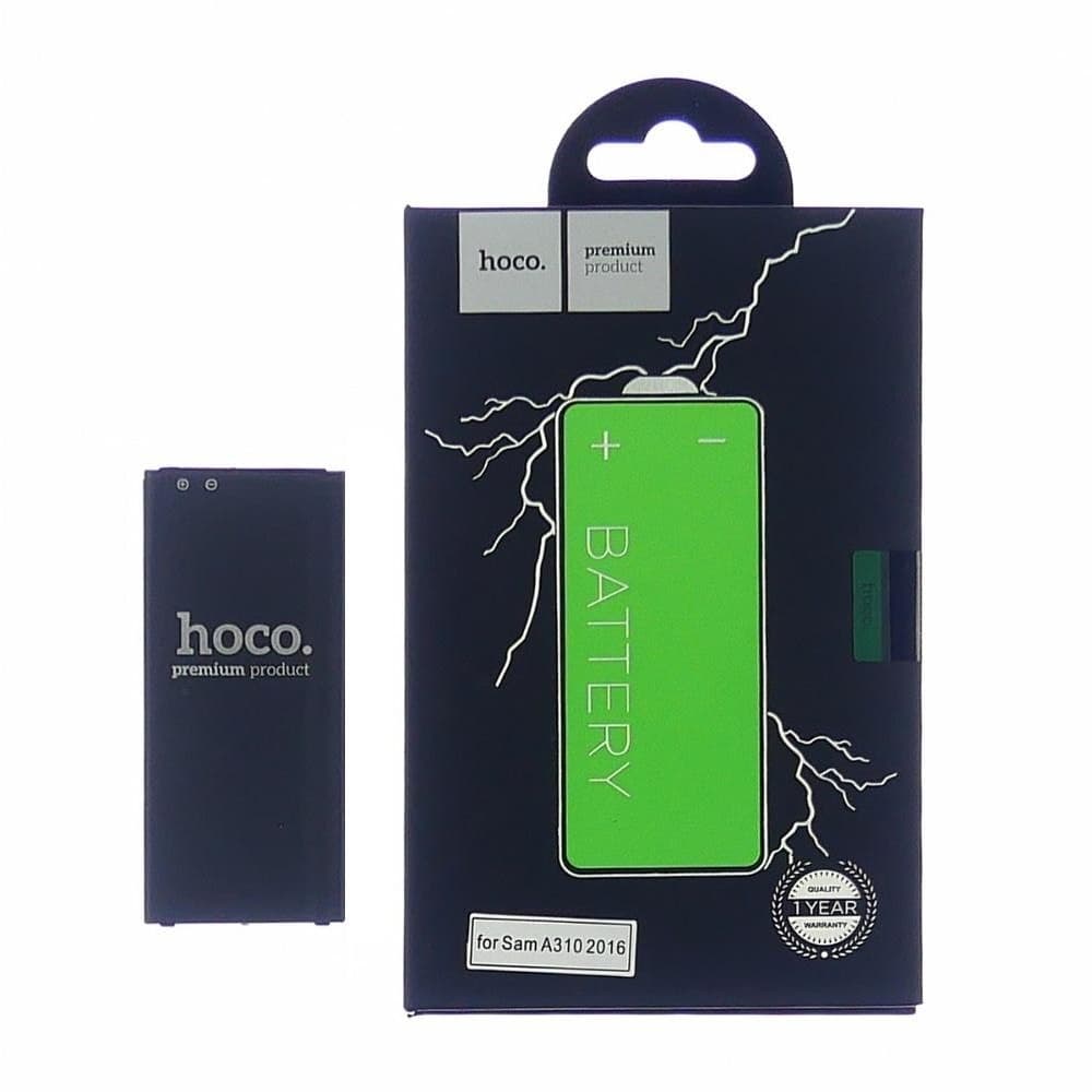 Акумулятор Samsung SM-A310 Galaxy A3 (2016), EB-BA310ABE, Hoco | 3-12 міс. гарантії | АКБ, батарея, аккумулятор