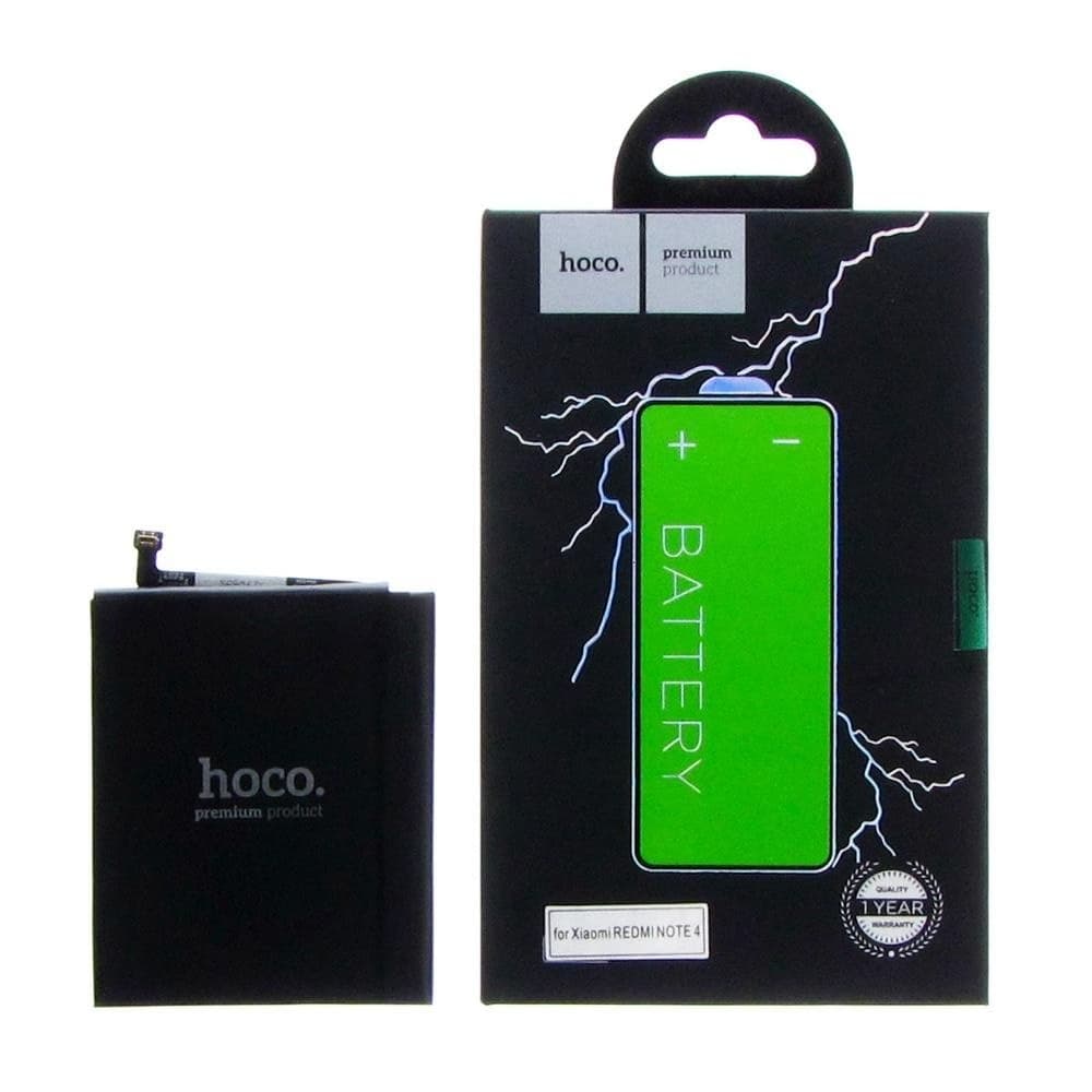 Акумулятор Xiaomi Redmi Note 4, BN41, Hoco | 3-12 міс. гарантії | АКБ, батарея, аккумулятор