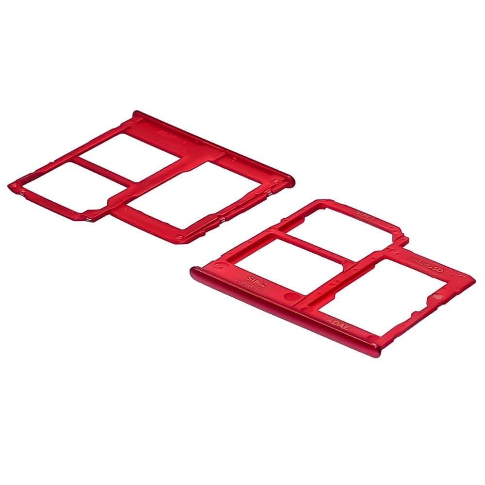 Тримач (лоток) SIM-карты Samsung SM-A315 Galaxy A31, SM-A405 Galaxy A40, SM-A415 Galaxy A41, оранжевый, Coral, Original (PRC) | держатель СИМ-карты