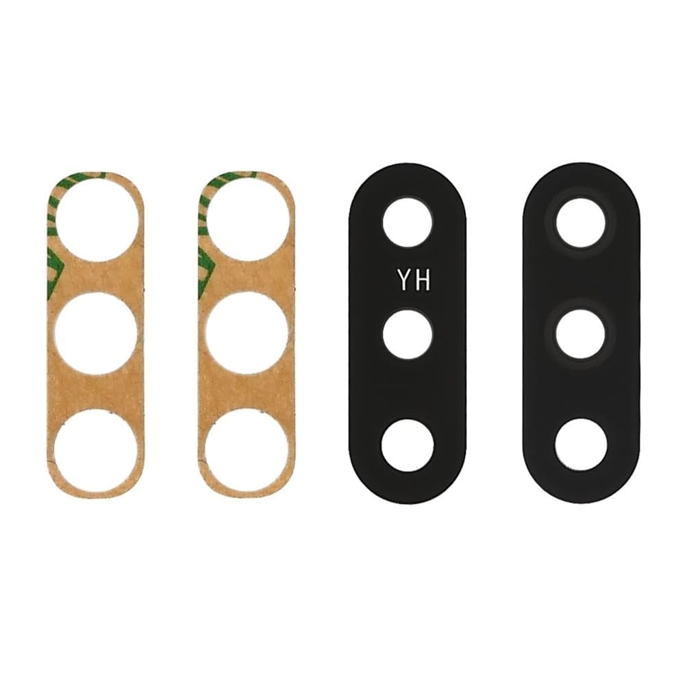 Стекло камеры Samsung SM-A015 Galaxy A01, черное, Original (PRC)