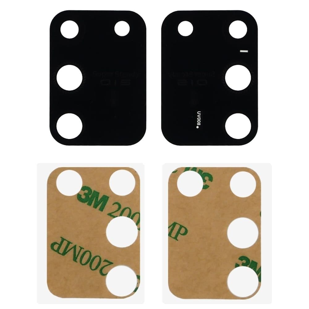 Стекло камеры Samsung SM-G770 Galaxy S10 Lite, черное, Original (PRC)