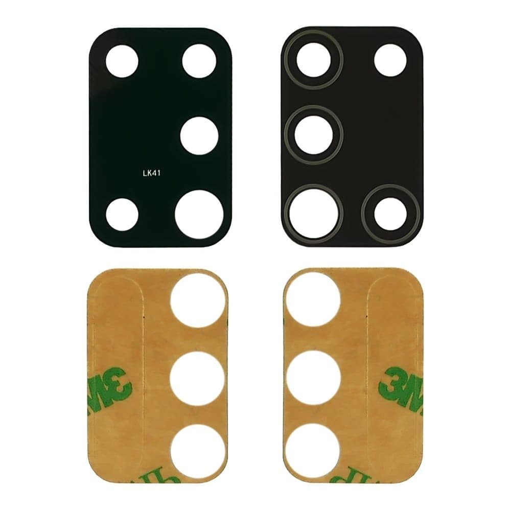 Стекло камеры Samsung SM-A315 Galaxy A31, черное, Original (PRC)