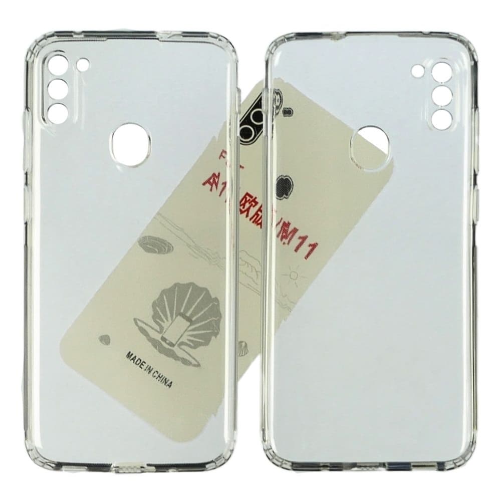 Чехол Samsung SM-A115 Galaxy A11, SM-M115 Galaxy M11, силиконовый, KST, прозрачный