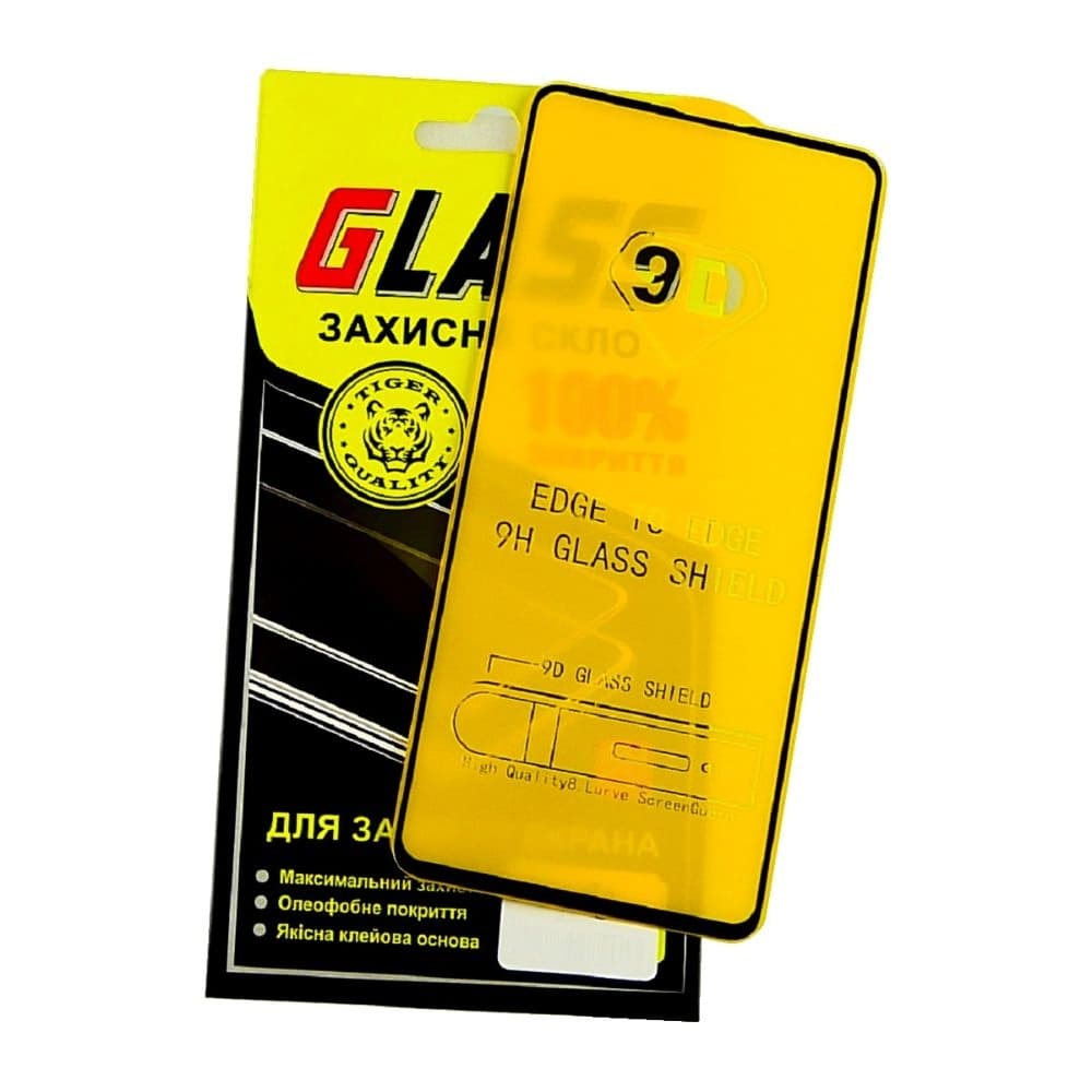 Захисне скло Xiaomi Mi 10i 5G, Poco M2 Pro, Poco X3, Redmi K50i, Redmi Note 9 Pro, Note 9 Pro Max, Redmi Note 9S, M2003J6B2G, M2003J6A1G, чорне, 0.3 мм, 2.5D, iNobi, Full Glue, клей на усій поверхні, сумісне з чохлом | Закаленное защитное стекло