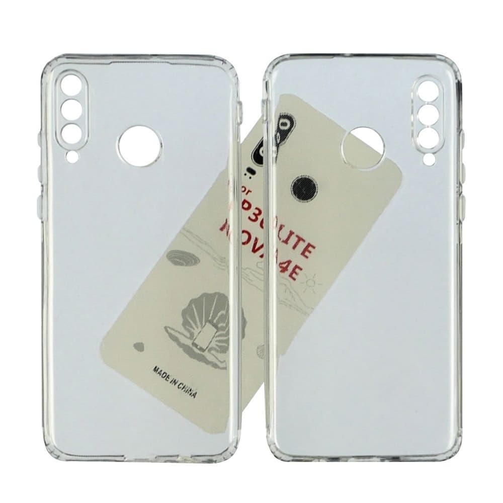 Чехол Huawei P30 Lite, Nova 4e, силиконовый, KST, прозрачный