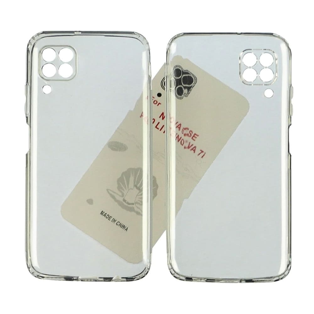 Чехол Huawei P40 Lite, силиконовый, KST, прозрачный