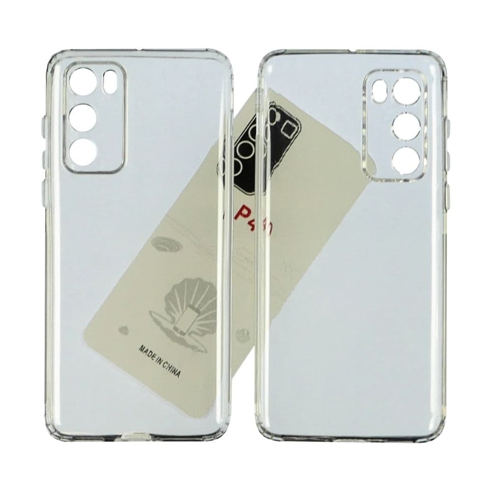 Чехол Huawei P40, силиконовый, KST, прозрачный