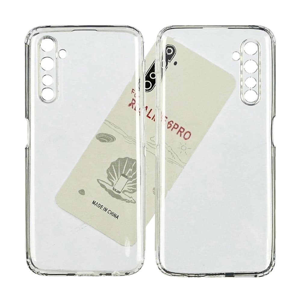 Чехол Realme 6 Pro, RMX2061, RMX2063, силиконовый, KST, прозрачный