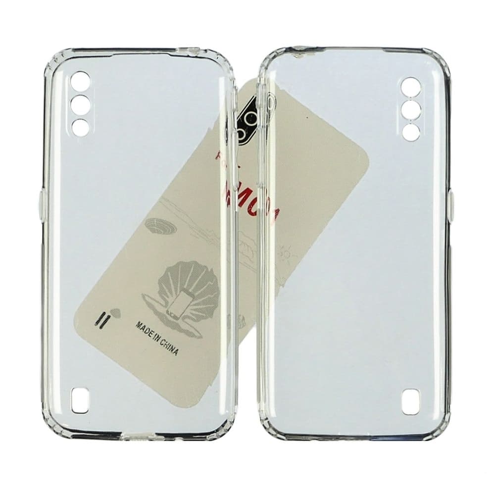 Чехол Samsung SM-M015 Galaxy M01, силиконовый, KST, прозрачный