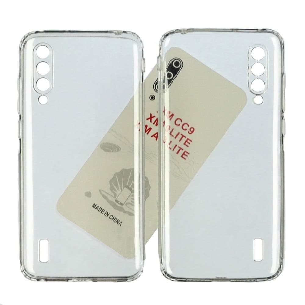 Чехол Xiaomi Mi CC9, Mi A3 Lite, Mi 9 Lite, силиконовый, KST, прозрачный