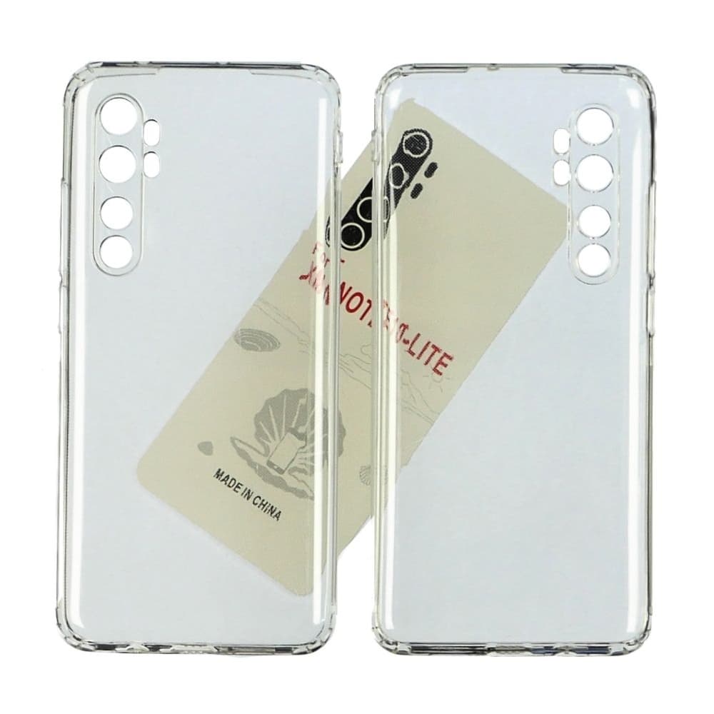 Чехол Xiaomi Mi Note 10 Lite, силиконовый, KST, прозрачный