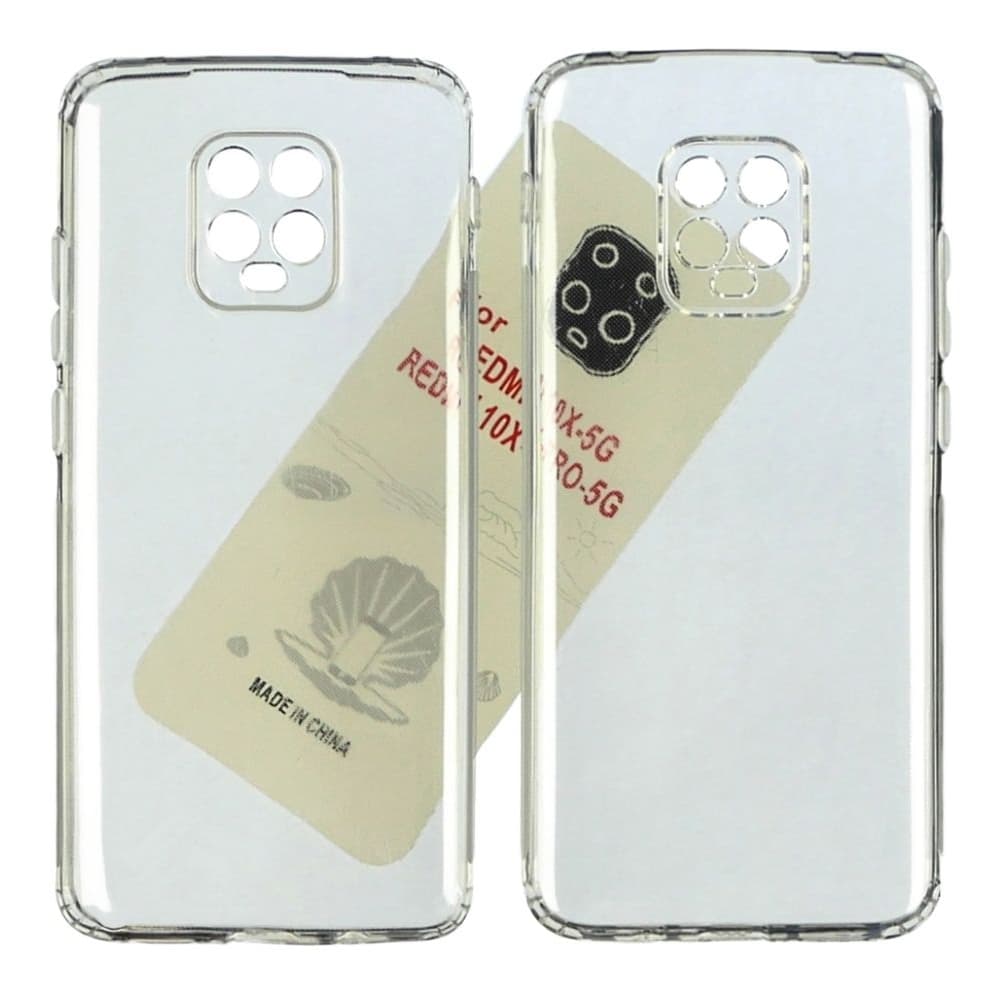 Чехол Xiaomi Redmi 10X 5G, силиконовый, KST, прозрачный