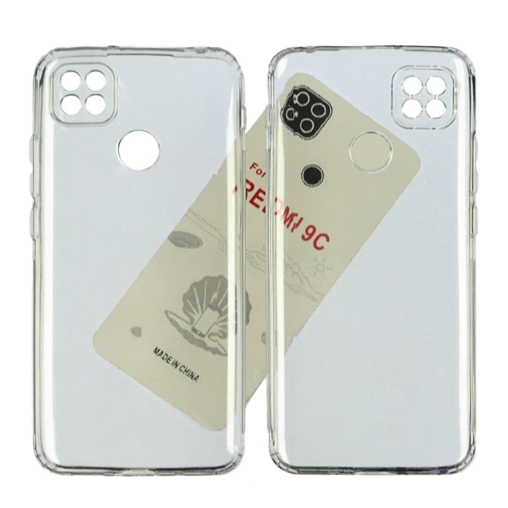 Чехол Xiaomi Poco C3, Redmi 9C, Redmi 10A, силиконовый, KST, прозрачный