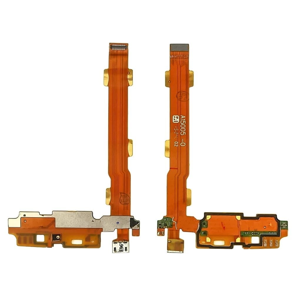 Плата зарядки Oppo A31, шлейф коннектора зарядки, с микрофоном, Original (PRC)