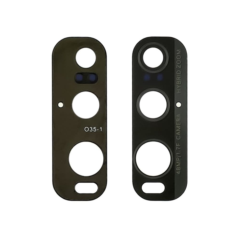 Стекло камеры Oppo Find X2, черное, Original (PRC)