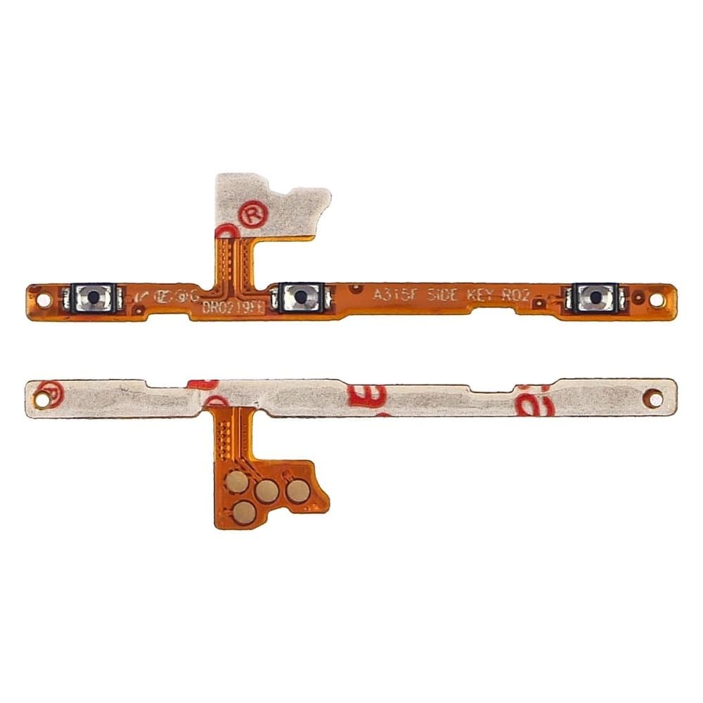 Шлейф Samsung SM-A315 Galaxy A31, SM-A415 Galaxy A41, кнопки включения, кнопок звука (регуляции громкости), боковых клавиш, Original (PRC)
